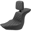 Saddlemen Step Up Seat Harley 18-23 Low Rider S/ST, Sport Glide Full Latice Stitch - Forever Rad-Saddlemen