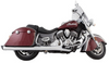 Tab Performance 4IN B.A.M Stick Slip On's for Indian Chieftain, Springfield, Challenger, Pursuit - Forever Rad-Tab Performance