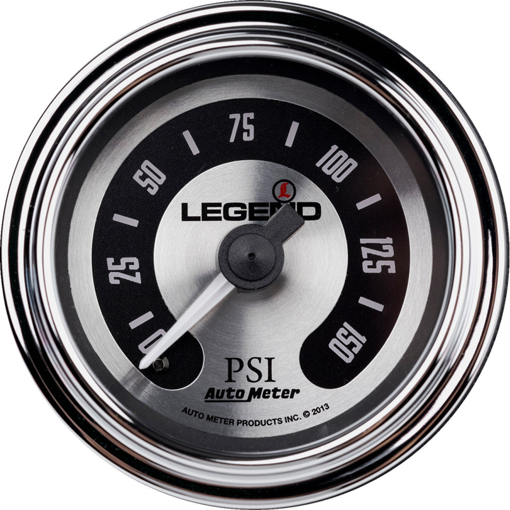 Legend Suspension Fairing Mounted LED Backlit PSI Gauges Spun