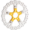 Arlen Ness Rotor Mount - Ness Wheel - Gold - Forever Rad-Arlen Ness