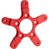 Arlen Ness Rotor Mount - Ness Wheel - Red - Forever Rad-Arlen Ness