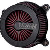 Vance And Hines VO2 Cage Fighter Air Intake Kit - Black Contrast - For: Harley Davidson - Fxr, Softail - Forever Rad-Vance & Hines