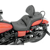 Saddlemen Explorer Road Sofa Seat - with Backrest - dyna06-17 - For: Harley Davidson - Dyna, Touring - Forever Rad-Saddlemen