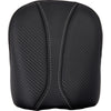 Saddlemen Dominator Pillion Pad - Standard Reach - Black w Gray Stitching - Forever Rad-Saddlemen