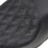 Saddlemen Profiler Seat - Front LatticeRear Smooth - Black - XL - Forever Rad-Saddlemen