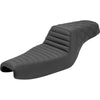 Saddlemen Step-Up Seat - Front Tuck-n-RollRear Lattice Stitch - Black - Forever Rad-Saddlemen