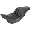 Saddlemen Step-Up Seat - Front Tuck-n-RollRear Lattice Stitch - Black - FL 08-23 - Forever Rad-Saddlemen