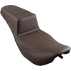 Saddlemen Step-Up Seat - Rear Lattice Stitch - Brown - Forever Rad-Saddlemen