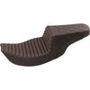 Saddlemen Step-Up Seat - Front Tuck-n-RollRear Lattice Stitch - Brown - Forever Rad-Saddlemen