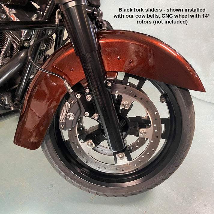 Geezer 49mm Fork Conversion Kit For 2013 And Earlier Harley Touring