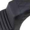 Saddlemen Step-Up Seat - Front Tuck-n-RollRear Lattice Stitch - Black - Scout 18-19 - Forever Rad-Saddlemen