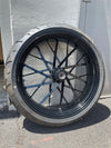 Jade Affiliated Stitch Harley Davidson Dyna/FXR Rear Wheel 2000-2023 - Forever Rad-Jade Affiliated
