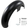 Klock Werks Wrapper Front Fender - Black - Steel - 21IN - For: Indian - Challenger, Chief - Forever Rad-Klock Werks