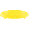 Klock Werks Kolor Flare Windshield - 4IN - Yellow Ice - FLH - Forever Rad-Klock Werks