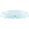 Klock Werks Kolor Flare Windshield - 4IN - Blue Ice - FLH - Forever Rad-Klock Werks