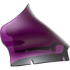 Klock Werks Kolor Flare Sport Windshield - 9IN - Purple - FLTR - Forever Rad-Klock Werks