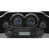 Dakota Digital MVX-8K Series Analog 6-Gauge Kit - Chrome Bezel - Black Face with Gray Background - Forever Rad-Dakota Digital