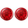Custom Dynamics Bullet Signal Insert - 1156 - Red - For: Harley Davidson - Dyna, Fxr, Softail, Touring - Forever Rad-Custom Dynamics
