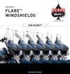 Klock Werks Flare™ Windshield for H-D 2014-2022 FLH - Forever Rad-Klock Werks