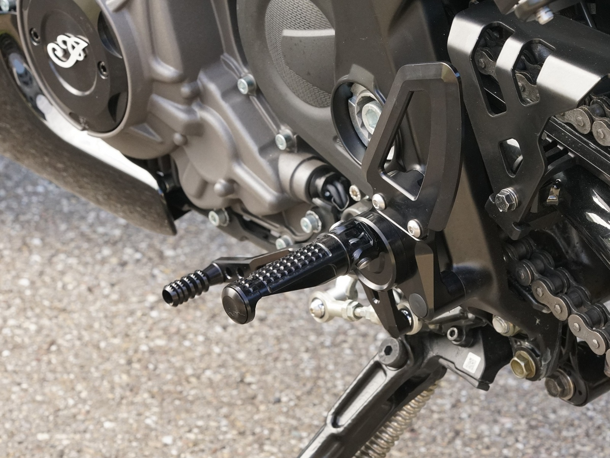 Wunderkind Rear Adjustable Pegs For Indian FTR 1200 / S Forever Rad