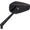 Arlen Ness Mirror - MiniStocker - Side View - Hexagon - Black - Left - Forever Rad-Arlen Ness