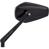 Arlen Ness Mirror - MiniStocker - Side View - Hexagon - Black - Right - Forever Rad-Arlen Ness