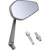 Arlen Ness Mirror - Mini Stocker - Side View - Oval - Titanium - Left - Forever Rad-Arlen Ness