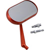 Arlen Ness Mirror - Side View - Oval - Orange - Right - Forever Rad-Arlen Ness
