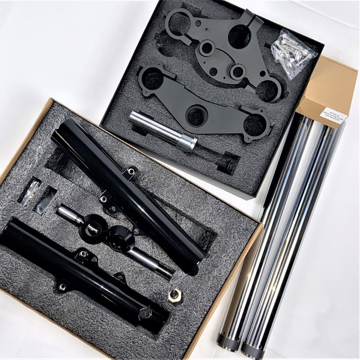 ティーズ ページ Geezer 49mm Triple-Tree, Fork-Slider, Tubes, Rebuild Kit For