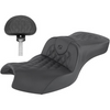 Saddlemen RoadSofa Seat Black Lattice Stitch For 2020-2023 Indian Challenger and Pursuit - Forever Rad