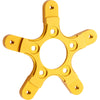 Arlen Ness Rotor Mount - Ness Wheel - Gold - Forever Rad-Arlen Ness
