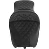 Saddlemen Roadsofa Seat - Full Lattice Stitch - without Backrest - FLH 97-07 - Forever Rad-Saddlemen
