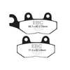 EBC Organic Brake Pads - Triumph - FA214 - Forever Rad-EBC