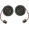 Custom Dynamics Turn Signal Insert - LED - Red - 1156 - For: Harley Davidson - Dyna, Fxr, Softail - Forever Rad-Custom Dynamics
