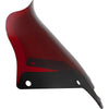 Klock Werks Kolor Flare Sport Windshield - 8IN - Red - FXLRST - For: Harley Davidson - Softail - Forever Rad-Klock Werks