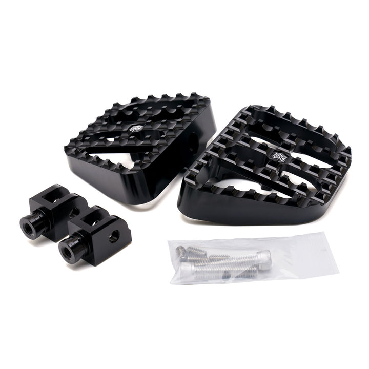 SDC Harley MiniFloorboards V2 Moto Grip Cut Forever Rad SDC