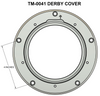 Trask Assault Series Derby Cover With Window for Most 98-Up Harley Big-Twin Models - Forever Rad-Trask