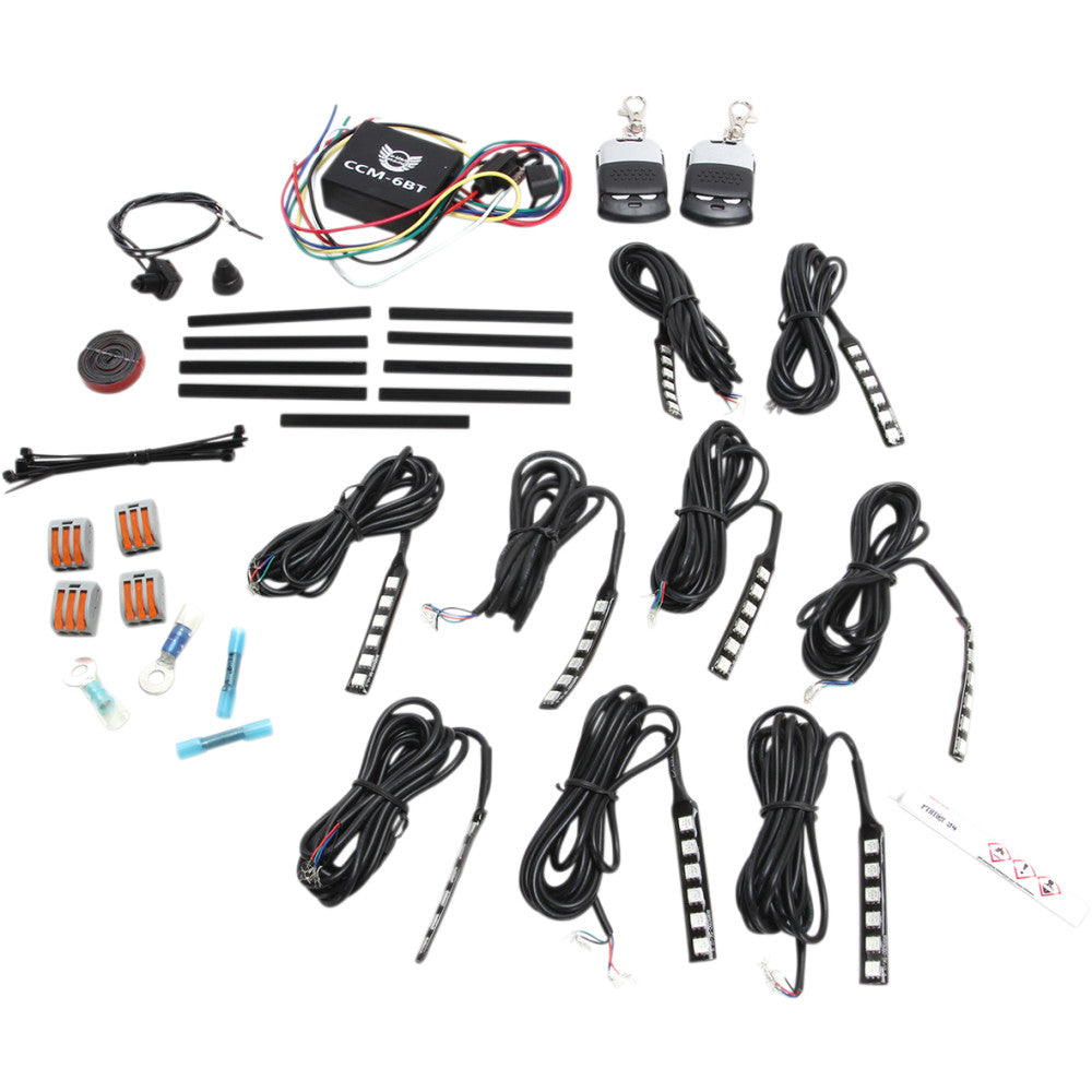 Custom Dynamics Magical Wizard Light Kit Sports Bike For Harley