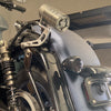 Geezer Engineering Nitrogen Shocks with offset Reservoirs for Harley - Forever Rad-Geezer Engineering