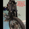 50-55 2-inch drop Triple-Trees for Harley Dyna/FXR style frames - Forever Rad-Geezer Engineering